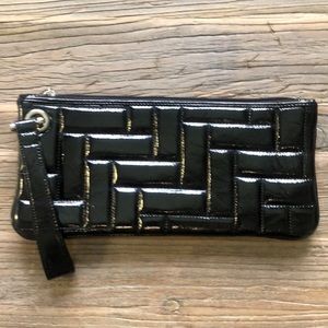 HOBO Patent Leather Wristlet